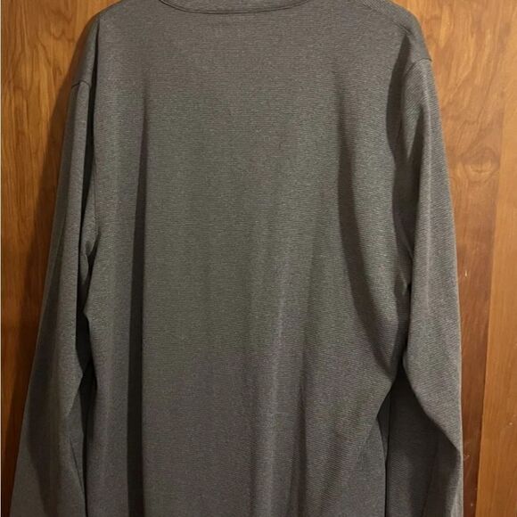 Alfani Men Fit  Gray Zip Stretch Long-Sleeve Pullover Sweater Size 3XL - Picture 3 of 3